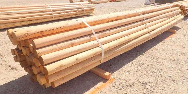 M-270 Round Fence Rails (50)