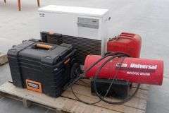 M-158  Propane Space Heater & Tool Box