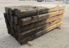 M-129  Wooden Fence Posts (25)