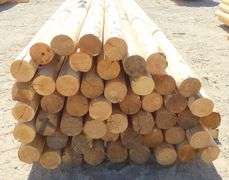 M-273 Round Fence Rails (50)