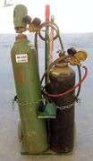 M-286  Cutting Torch Set On Cart