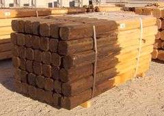 M-232 Wooden Fence Posts (42)