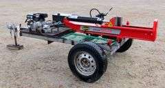 M-322  SpeeCo Split Master Log Splitter on Tailer