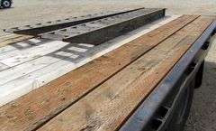 M-104  1991 Flatbed Gooseneck Trailer