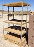 M-253  Shelves + File Cabinet