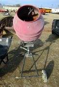 M-132 Cement Mixer & Wheelbarrow
