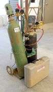 M-286  Cutting Torch Set On Cart