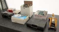 M-214  Floor Jack & Tire Chains & Shop Stock