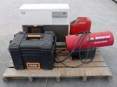 M-158  Propane Space Heater & Tool Box
