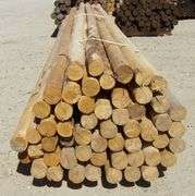 M-270 Round Fence Rails (50)