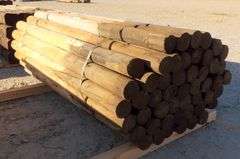 M-244  Wooden Fence Posts (50)