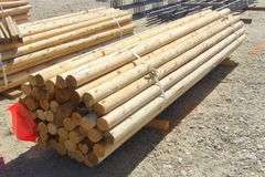 M-278 Round Fence Rails (50)
