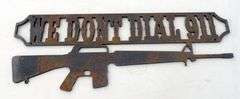M-165  Metal Art (3) Pieces