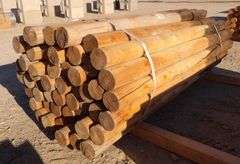M-244  Wooden Fence Posts (50)