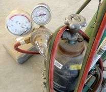 M-286  Cutting Torch Set On Cart