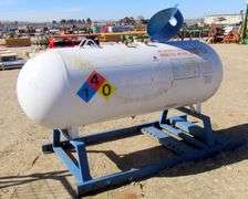 B-1208 Propane Tank on Stand