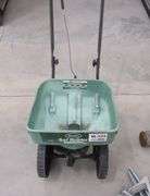 M-325  Fertilizer Spreader + Post Driver + Sprinkler