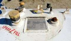 B-1208 Propane Tank on Stand