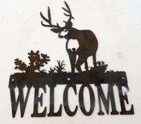 M-160  Metal Art (4) Pieces