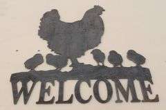 M-160  Metal Art (4) Pieces