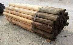 M-175  Wooden Fence Posts (50)