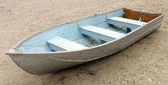 M-336  Aluminum Boat