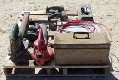 M-299  Leaf Blowers + Tool Boxes + Supplies