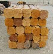 M-129  Wooden Fence Posts (25)