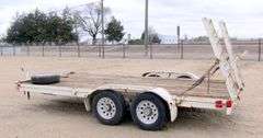 M-327  2003 SPCN Car Hauler Utility Trailer