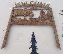 M-164  Metal Art (3) Pieces