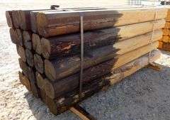 M-237  Wooden Fence Posts (25)