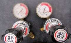 B-1279  Oxygen / Acetylene Hoses + Gauges