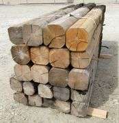 M-173  Wooden Fence Posts (22)