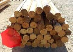 M-278 Round Fence Rails (50)