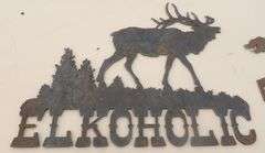 M-161  Metal Art (4) Pieces
