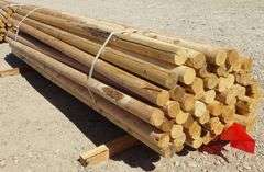 M-275 Round Fence Rails (50)