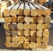 M-233 Wooden Fence Posts (42)