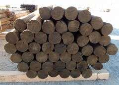 M-244  Wooden Fence Posts (50)