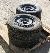 B-1217 Ice Pro3 Studded Tires + Wheels (4)