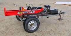 M-322  SpeeCo Split Master Log Splitter on Tailer