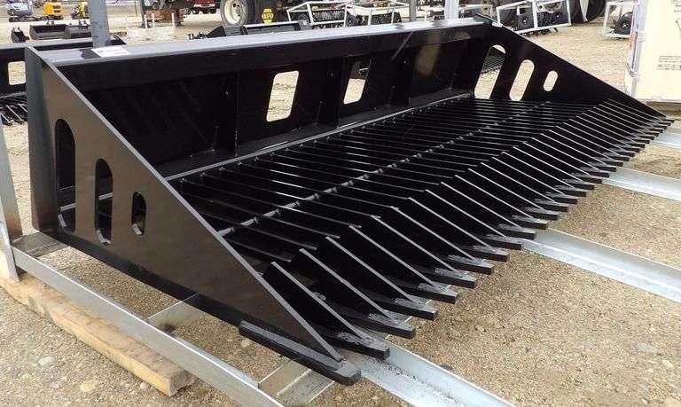 M-1087  Wolverine 83 1/2" Skid Steer Skeleton Bucket
