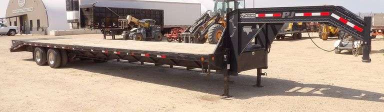 M-1244 2014 PJ 40' Tandem Dual FB/GN Trailer