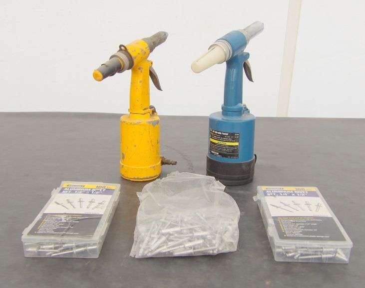 M-686 Rivet Guns + Rivets - Pickett Auction Service