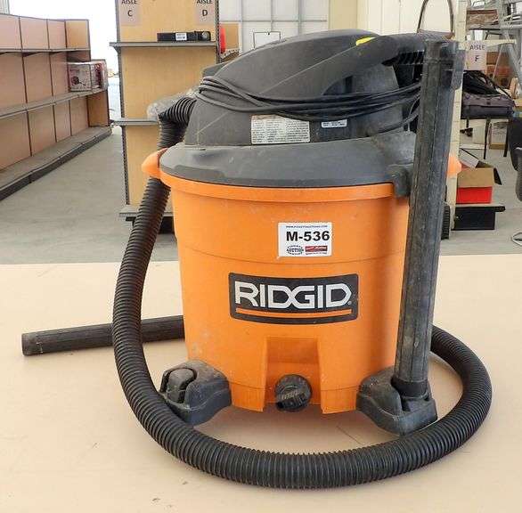 M-536  Ridgid Wet / Dry Vac