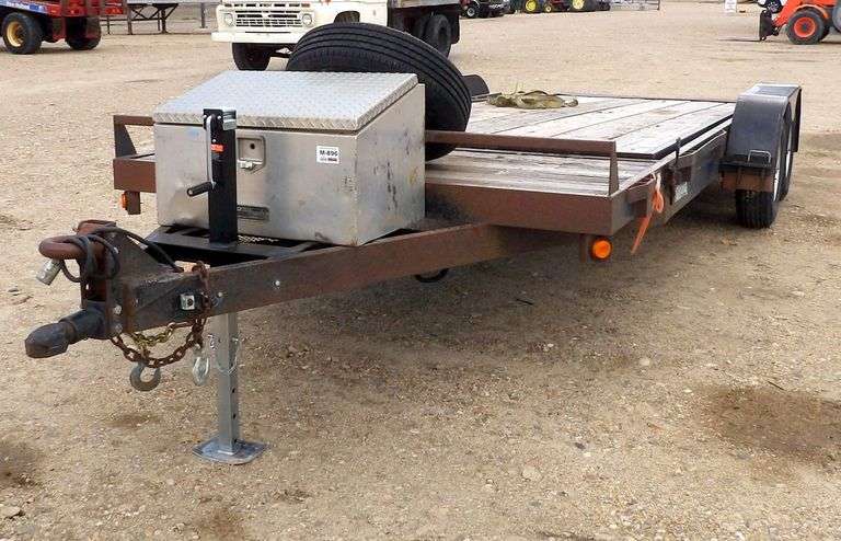 M-896  2007 Morgan Bilt Tilt Deck Trailer