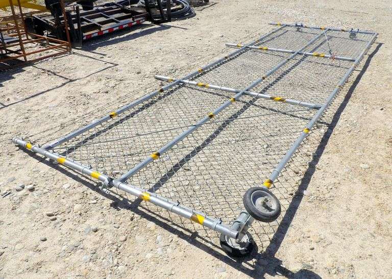 M-1174  Rolling Chain Link Gate