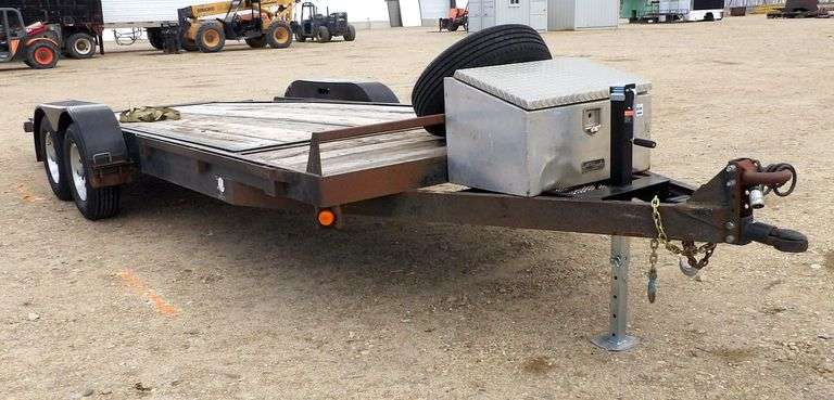 M-896  2007 Morgan Bilt Tilt Deck Trailer