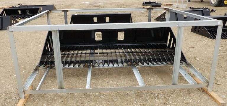 M-1087  Wolverine 83 1/2" Skid Steer Skeleton Bucket