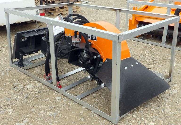 M-1067  Wolverine Skid Steer Stump Grinder
