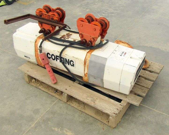 Coffing M-1189 Coffing 1 Ton Hoist - Pickett Auction Service